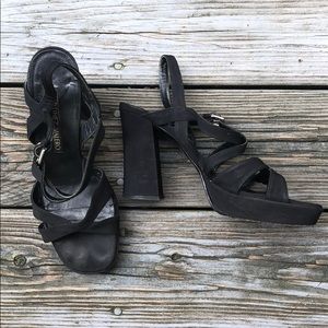 *VINTAGE* Martinez Valero Strappy Heels